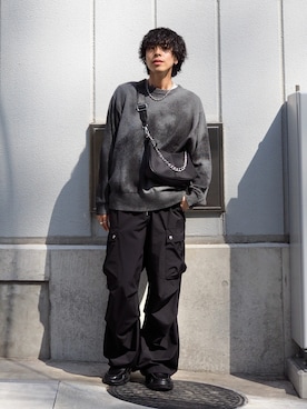 クリワキタカヒロさん（メンズ・172cm）の冬コーディネート