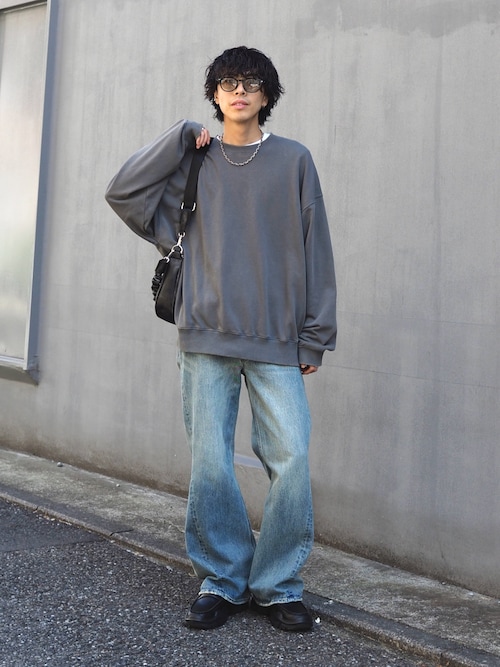 ヴィンテージライクハーフムーンバッグ（ショルダーバッグ）｜Lui's