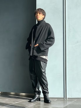 クリワキタカヒロさん（メンズ・172cm）の冬コーディネート