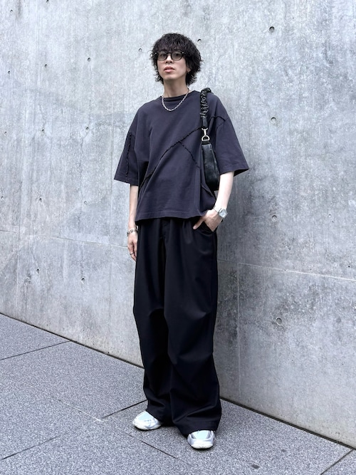 Lui's（ルイス） ワイドパンツ スラックス パラシュートスラックス