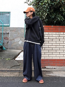 クリワキタカヒロさん（メンズ・172cm）の冬コーディネート