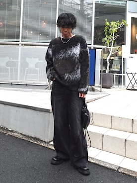 「アイテム（ブーツ）」を使った、クリワキタカヒロさん（メンズ・172cm・20代）の秋コーディネート