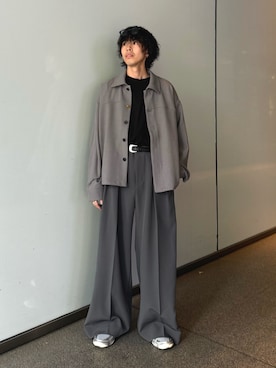 「Lui's（ルイス）のアイテム」を使った、クリワキタカヒロさん（メンズ・172cm）の夏コーディネート