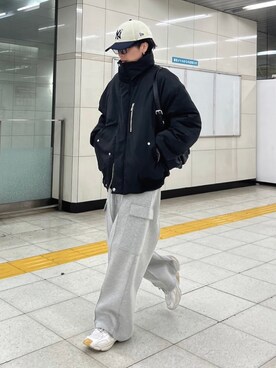 クリワキタカヒロさん(メンズ・172cm)の冬コーディネート