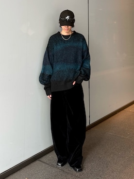 「Lui's（ルイス）のアイテム」を使った、クリワキタカヒロさん（メンズ・172cm）の秋コーディネート