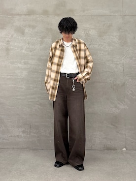 クリワキタカヒロさん（メンズ・172cm）の春コーディネート