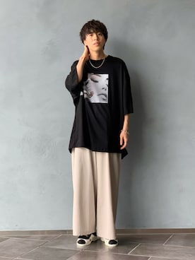 クリワキタカヒロさん（メンズ・172cm）の夏コーディネート