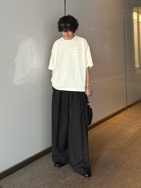 Lui's（ルイス）の「梨地テーパードパンツ（スラックス）」 - WEAR
