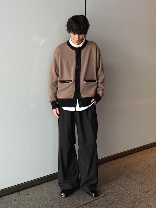 CULLNI/クルニ】クルーネックカーディガン（カーディガン/ボレロ