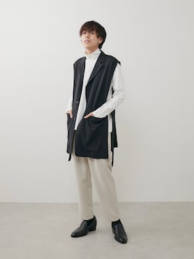 クリワキタカヒロさん（メンズ・172cm）の春コーディネート