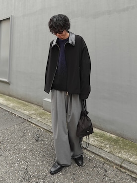 クリワキタカヒロさん（骨格ウェーブ・メンズ・172cm）の秋コーディネート