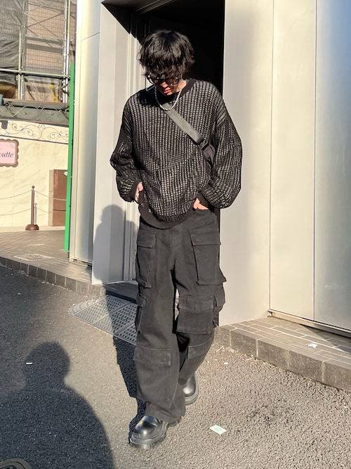 Lui's(ルイス)25SS クロスメッシュニット クロスメッシュニット | Lui's(ルイス)メンズ | PAL CLOSET(パル