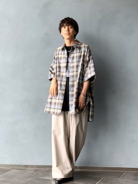 クリワキタカヒロさん(メンズ・172cm)の夏コーディネート