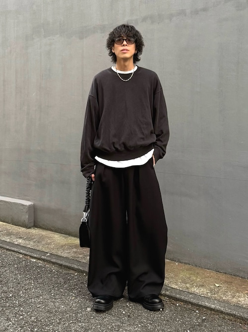 Lui's（ルイス） ショルダーバッグ シンセティックレザーナイロン