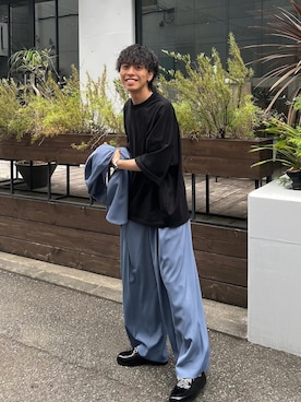 クリワキタカヒロさん（メンズ・172cm）の夏コーディネート