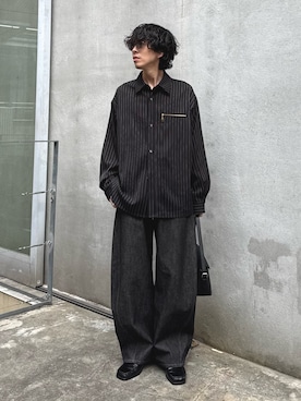 「Lui's（ルイス）のアイテム」を使った、クリワキタカヒロさん（メンズ・172cm）の秋コーディネート