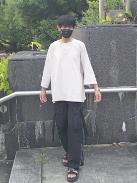 のぞむさん（メンズ・173cm）の夏コーディネート