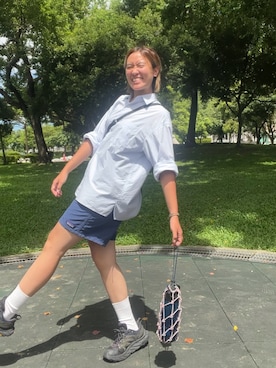 「アイテム（その他）」を使った、Zoeさん（レディース・162cm）の秋コーディネート
