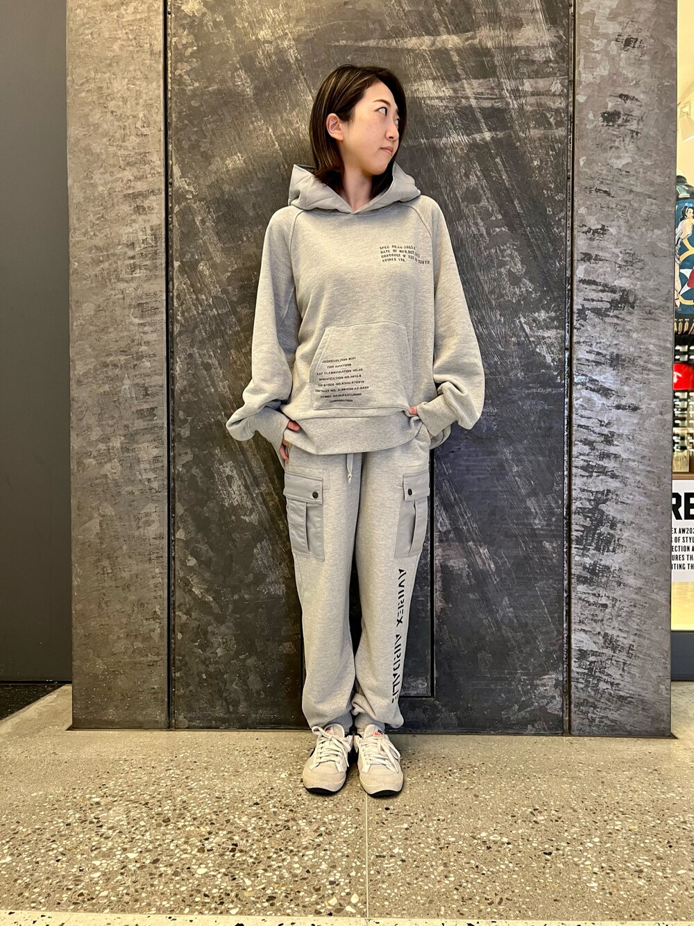TANAKA(AVIREX グランフロント大阪店)｜AVIREXのスウェットパンツを 