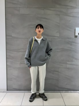 「KALENO（カレノ）のアイテム」を使った、nanaho.さん（レディース・164cm）の秋コーディネート