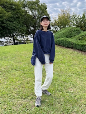 「Instagramのig @_nanahowatanabe（その他、その他）」を使った、nanaho.さん（レディース・164cm）の秋コーディネート