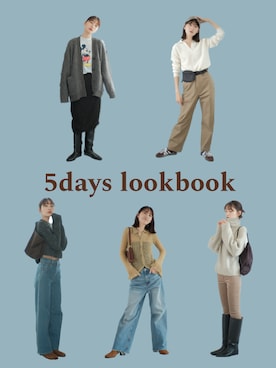 「Instagramのig @_nanahowatanabe（その他、その他）」を使った、nanaho.さん（レディース・164cm）の秋コーディネート