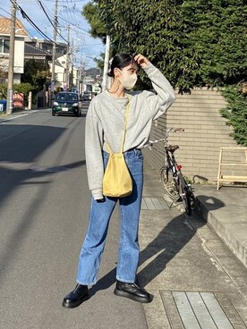 nanaho.さん（レディース・164cm）の冬コーディネート