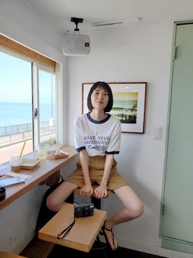 nanaho.さん（レディース・164cm）の夏コーディネート