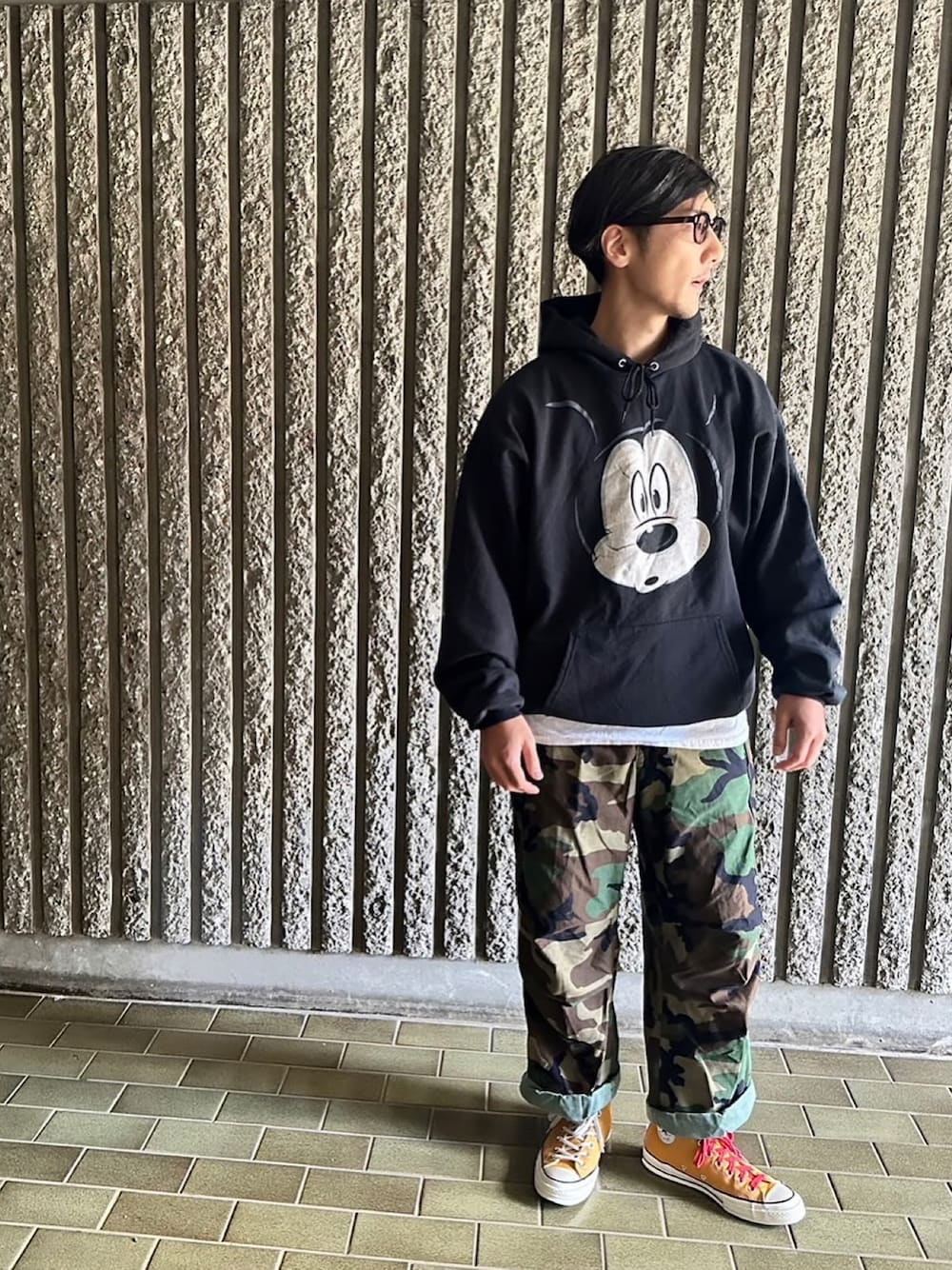 00s Freaky 迷彩 ウッドランドカモ ワイド カーゴ バギーパンツ 極太 00s Freaky 迷彩 ウッドランドカモ ワイド カーゴ バギーパンツ