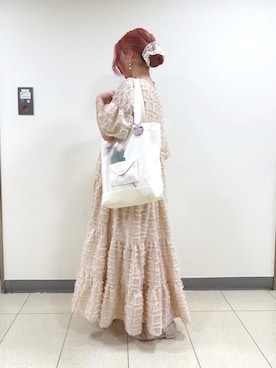 「アイテム（ワンピース/ドレス）」を使った、らぺさん（レディース・164cm・30代）の秋コーディネート