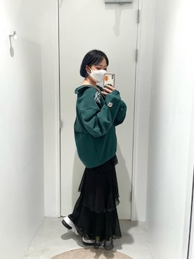 「SUPERTHANKS」｜YUMEKAさん（レディース・156cm）の秋コーディネート