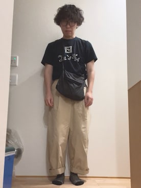 「macromauro（マクロマウロ）のアイテム」を使った、ごっちさん（メンズ・170cm）の夏コーディネート