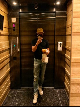 「Carhartt WIP（カーハートダブリューアイピー）のアイテム（キャップ）」を使った、jimmichungさん（メンズ・179cm）の春コーディネート