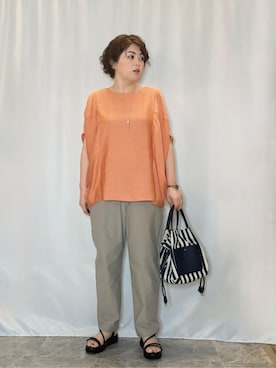 たみさん(レディース・158cm)の夏コーディネート