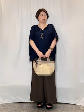 たみさん（レディース・158cm）の夏コーディネート