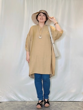 たみさん(レディース・158cm)の夏コーディネート