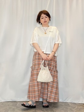 たみさん(レディース・158cm)の夏コーディネート