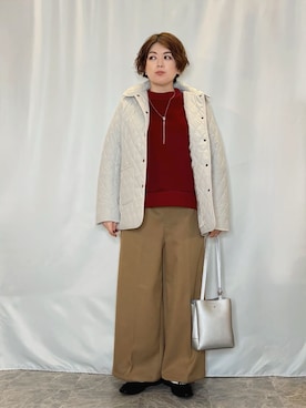 「DRESKIP（ドレスキップ）のアイテム」を使った、たみさん（レディース・158cm）の冬コーディネート