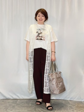 たみさん(レディース・158cm)の夏コーディネート