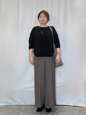 たみさん（レディース・158cm）の秋コーディネート