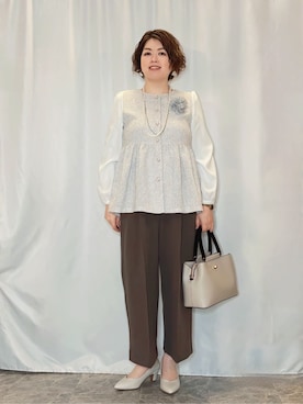 「Reflect（リフレクト）のアイテム」を使った、たみさん（レディース・158cm）の春コーディネート