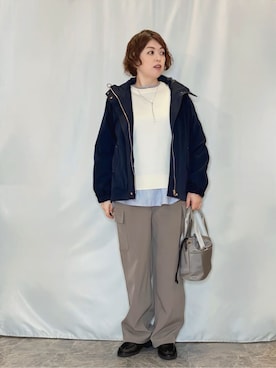 「Lee（リー）のアイテム（バッグ）」を使った、たみさん（レディース・158cm）の春コーディネート