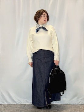 「シンプル・ベーシック」｜たみさん（レディース・158cm）の冬コーディネート