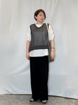 「シンプル・ベーシック」｜たみさん（レディース・158cm）の秋コーディネート
