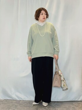 「アイテム（その他小物、ベージュ系）」を使った、たみさん（レディース・158cm）の春コーディネート
