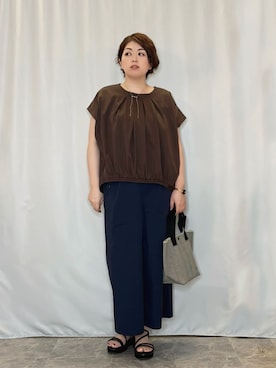たみさん(レディース・158cm)の夏コーディネート