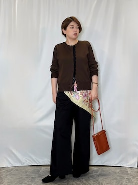 「シンプル・ベーシック」｜たみさん（レディース・158cm）の秋コーディネート