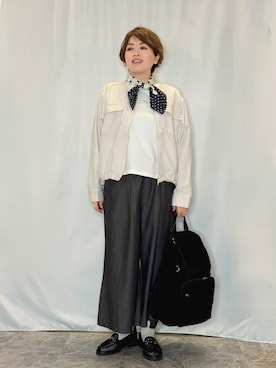 「SHOO・LA・RUE（シューラルー）のアイテム」を使った、たみさん（レディース・158cm）の春コーディネート