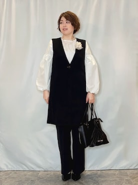 「アイテム（インテリア）」を使った、たみさん（レディース・158cm）の冬コーディネート