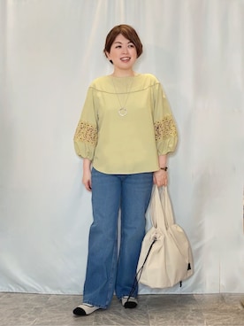 「Reflect（リフレクト）のアイテム」を使った、たみさん（レディース・158cm）の春コーディネート